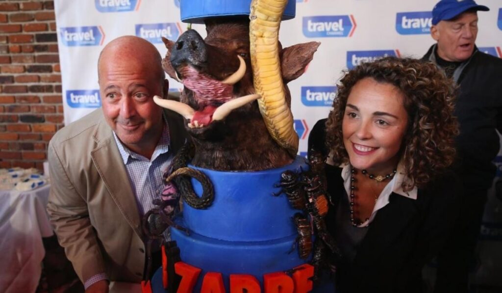 Andrew Zimmern Wife
